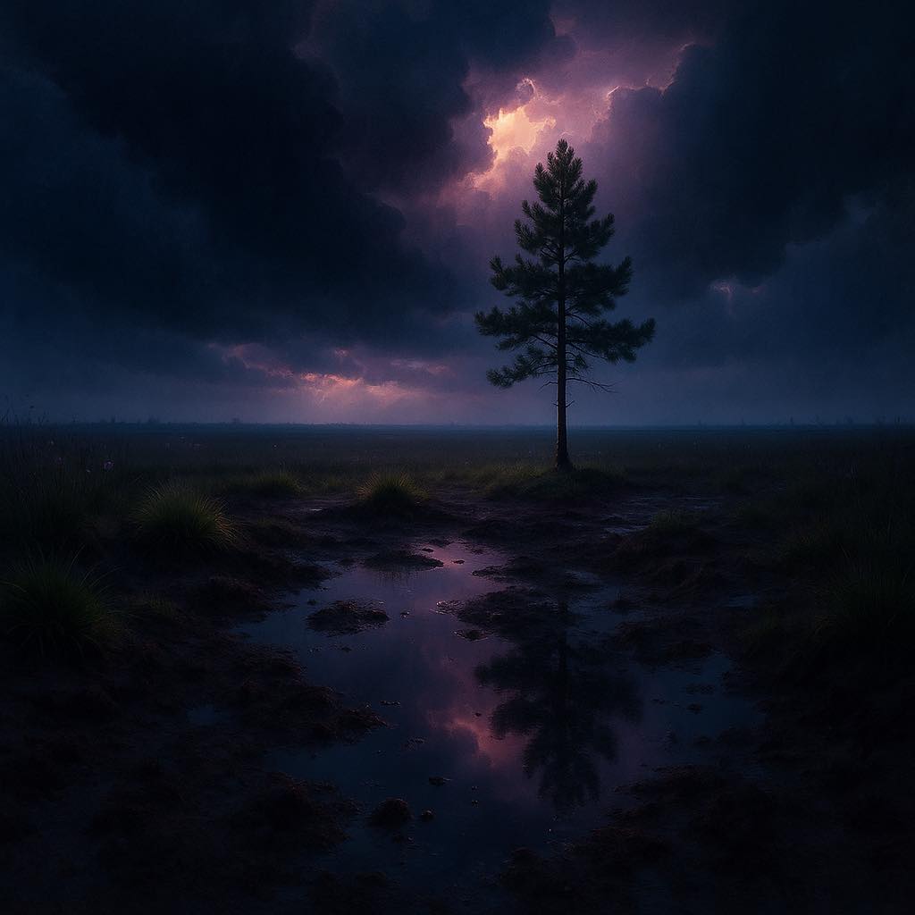 Бурята бе отминала.