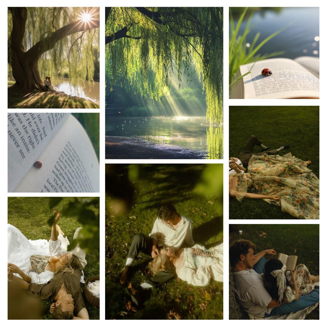 Under the weeping willow tree…